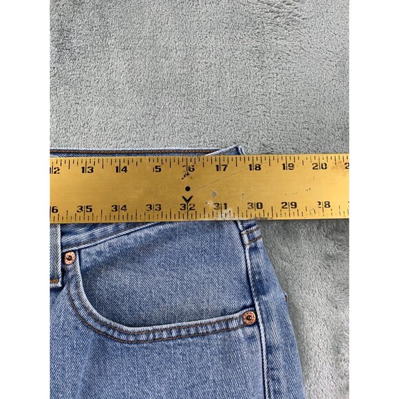 Levi's 550 Men's Relaxed Fit Jeans W36 L32 (FITS W35 X L31) Light Blue Denim - Picture 6 of 11